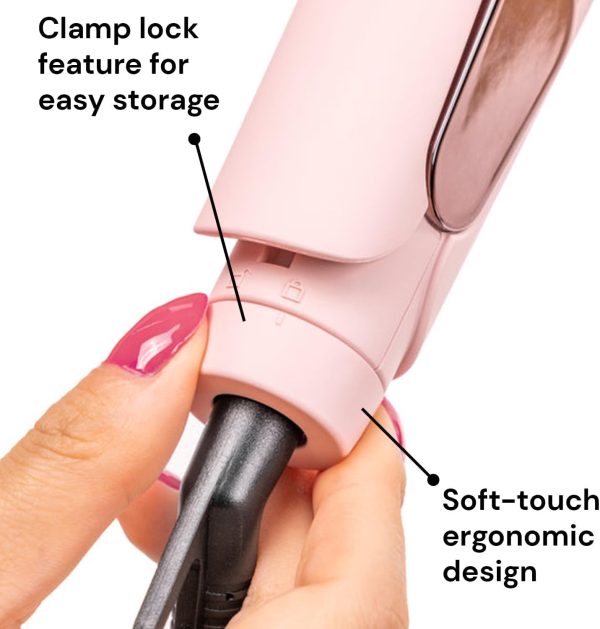 L'ANGE HAIR Le Titane Titanium Curling Flat Iron for All Hair Types | Dual - Image 4