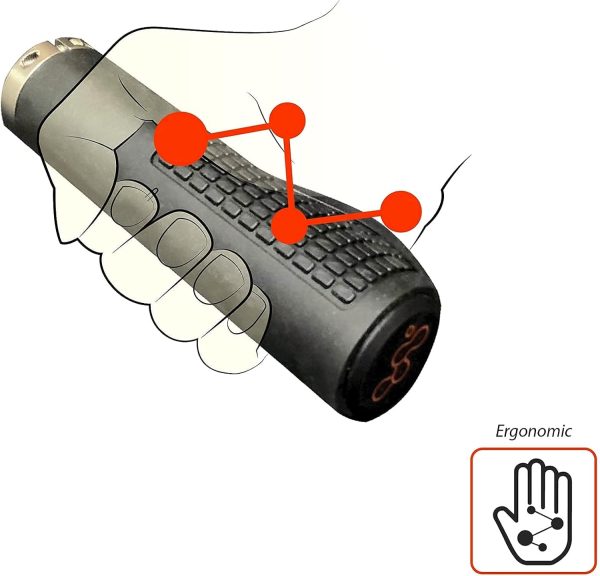 Skwiki Ergonomic Bicycle Grip, Anti-Slip, Comfortable, Advanced Hand - Image 3
