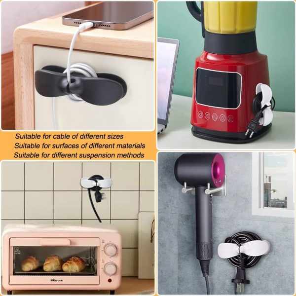 Cord Organizer for Appliances, 4PCS Kitchen Appliance Cord Winder Cable - Image 7