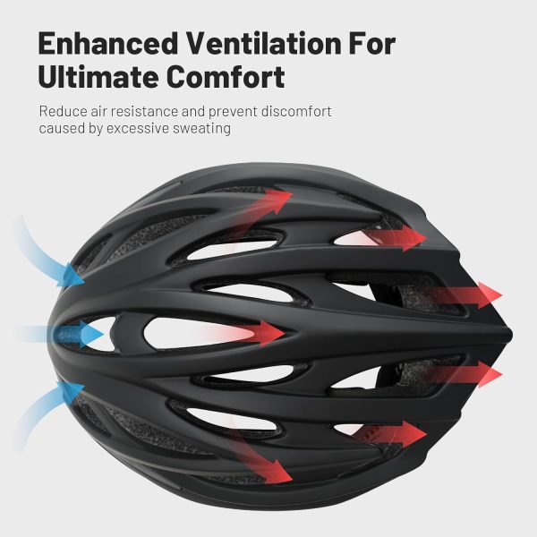 Adult Bike Helmet Lightweight - Cycling Helmet Adjustable CPSC Certified - Image 4