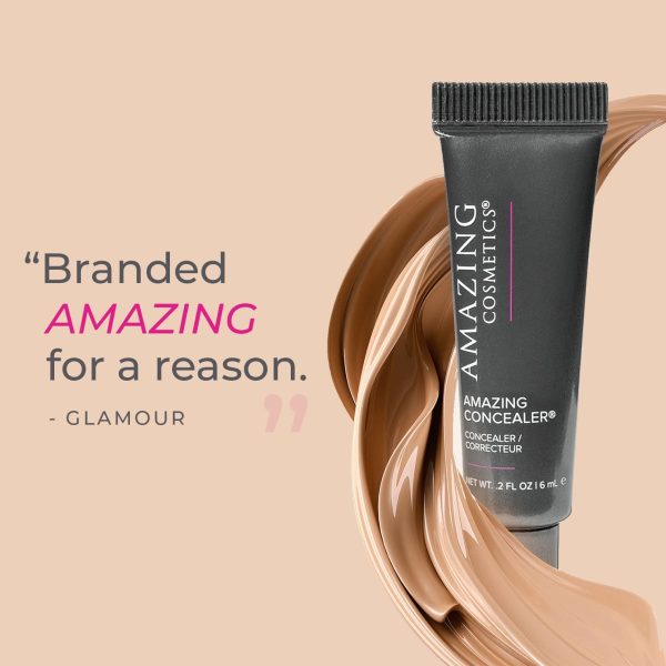 AmazingCosmetics Amazing Concealer, Full Coverage with Pin Dot Amounts, - Image 3