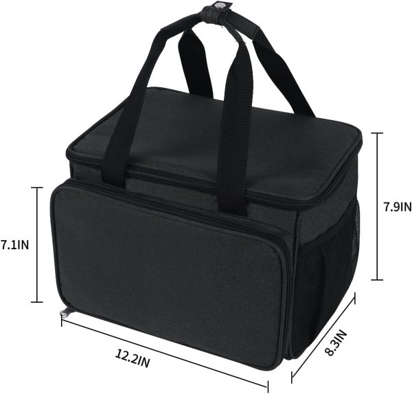 Sewing Basket Bead Organizers and Storage Adjustable Compartments Bead - Image 8