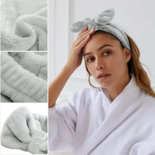 Huachi 6 Packs Makeup Headband for Women Spa Skincare Face Wash Headband - Image 2