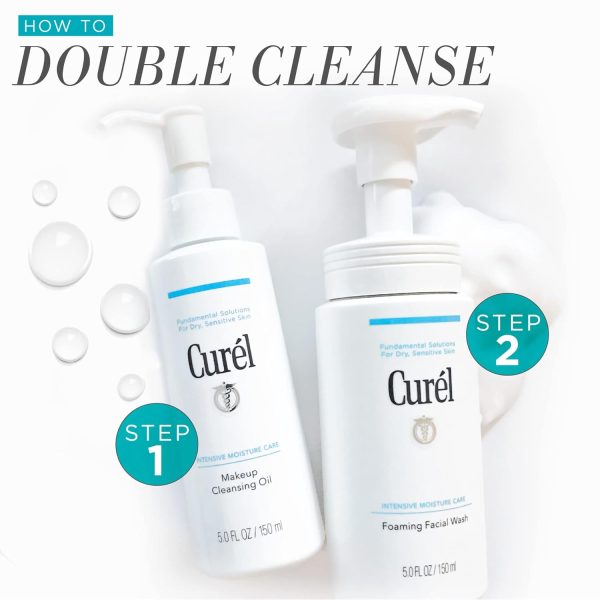 Curel Japanese Skin Care Foaming Daily Face Wash for Sensitive Skin, - Image 6