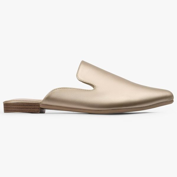 MUSSHOE Mules for Women Flats Comfortable Pointed Toe Women Mules - Image 2