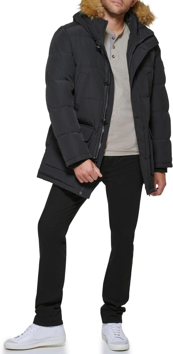 Tommy Hilfiger Men's Arctic Cloth Heavyweight Performance Parka Down - Image 5