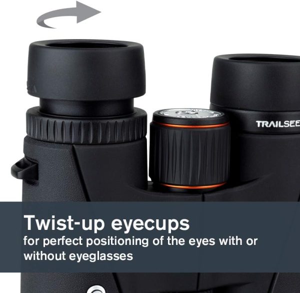 Celestron TrailSeeker 8x42 ED Binoculars - Compact Birdwatching Binoculars - Image 5