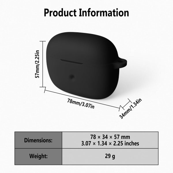 Geiomoo Silicone Case for Bowers & Wilkins Pi6, Bowers & Wilkins Pi8, - Image 3