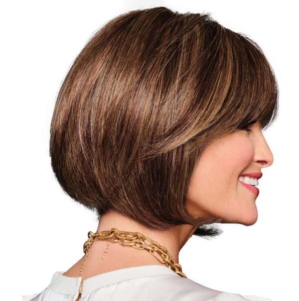 Raquel Welch Made You Look Chin-Length Chic Bob, 100% Hand Tied by - Image 3