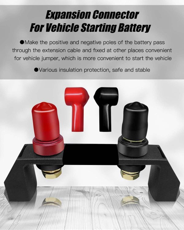 Battery Jump Post, Remote Battery Terminals Fit for Can Am X3 Polaris RZR 2 - Image 2