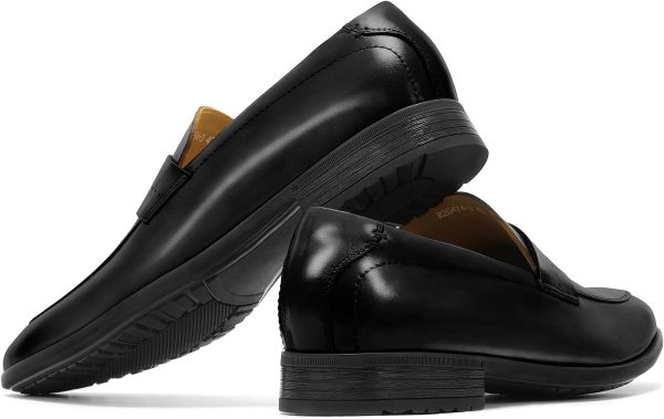 Men's Slip on Oxford Dress Shoes Classic Handmade Calfskin Manufacturing - Image 6