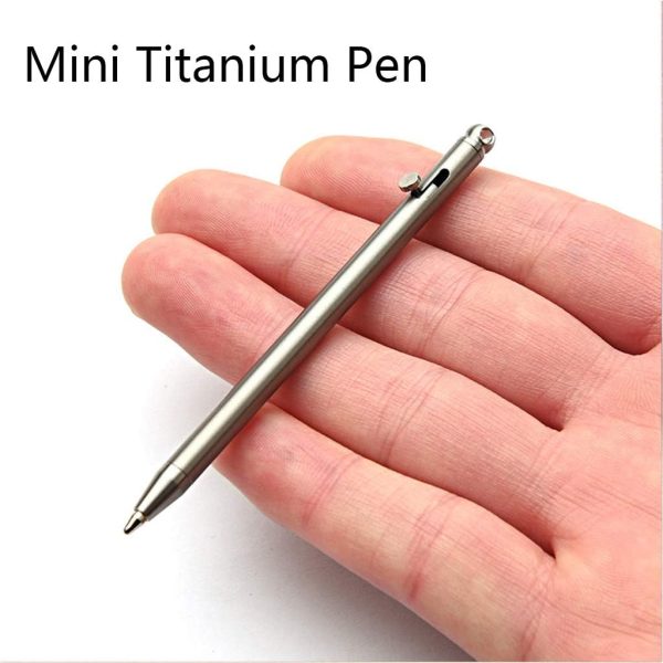 Multifunction Keychain Action Pen Stainless Steel Ballpoint Pen Pen - Image 6