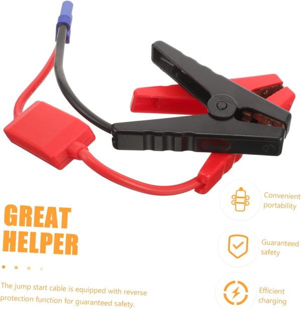 Mobestech 3pcs Activate The Power Clamp Booster Jumper Cables Portable Jump - Image 4