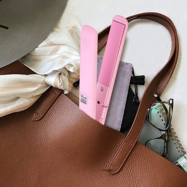 Mini Hair Curler, Ceramic Hair Curler for Short Hair Fine Hair, 2 in 1 Mini - Image 6