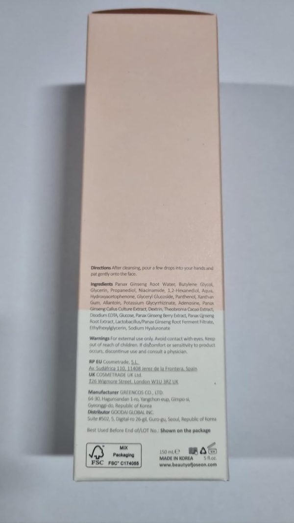 Beauty of Joseon Ginseng Essence Water Hydrating Face Toner for Dry, Dull - Image 3
