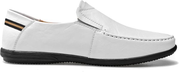 Loafer Premium Genuine Leather Men's Casual Shoes Slip On Mens Driving - Image 7