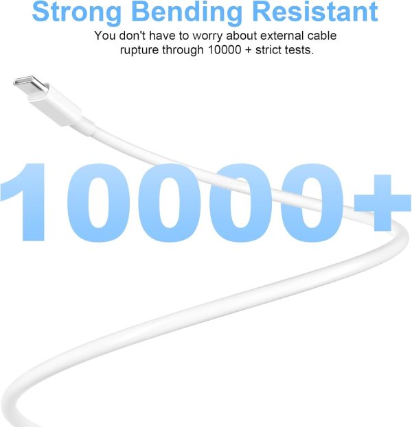 USB C to USB C Charging Cable for Apple 2Pack 10ft,Long Type C to C Fast - Image 6