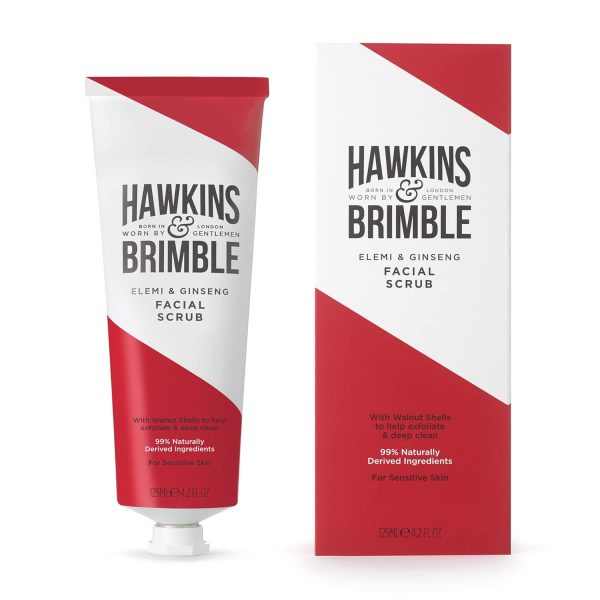 Hawkins & Brimble - Facial Scrub for Mens, 125ml - Mens Grooming Face Scrub - Image 2