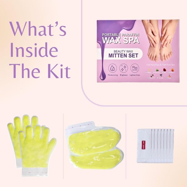 10-Minute Paraffin Hand & Foot Treatments, Self Contained Paraffin Wax - Image 6