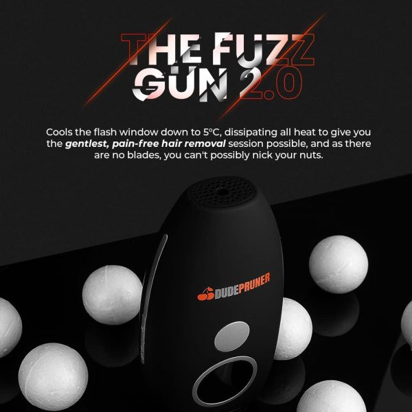 Fuzz Gun 2.0 Laser Hair Removal Made For Men, 5 Levels of Intensity with - Image 6