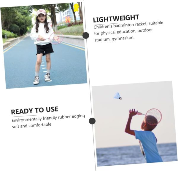Balacoo Badminton Racket Tennis Racket Outdoor Sports Outdoor for Mini - Image 9