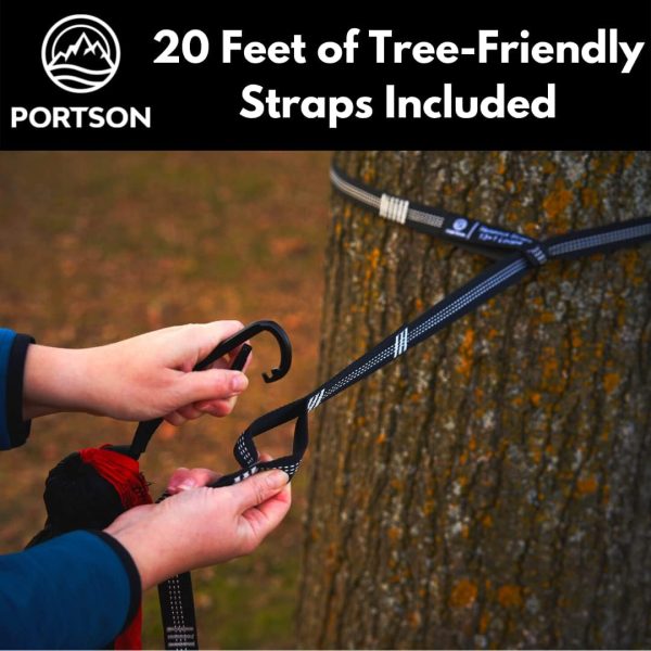 Camping Hammock - Based in Madison - Double Hammock for Backpacking, - Image 3
