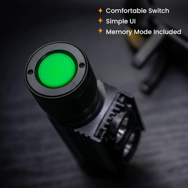 sofirn Headlamp, 1200 Lumen Rechargeable Head Lamp with Bright SST40 LED, - Image 3