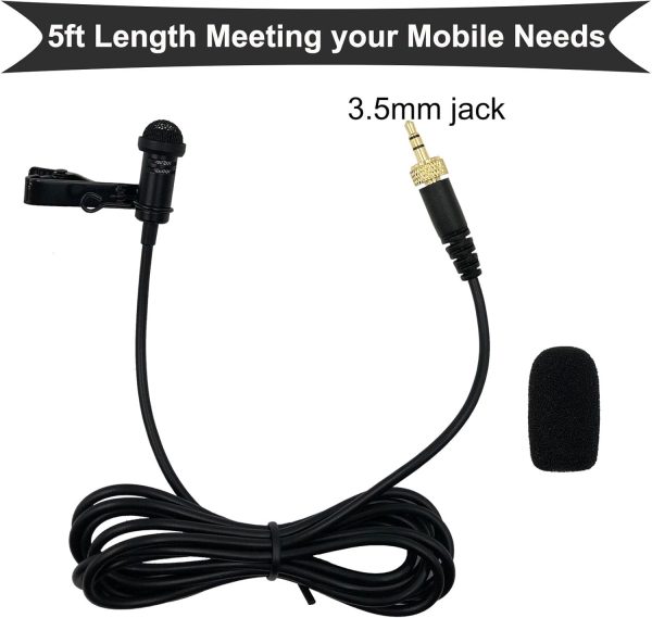Lavalier Microphone for Sennheiser Wireless Bodypack Transmitter - Image 4