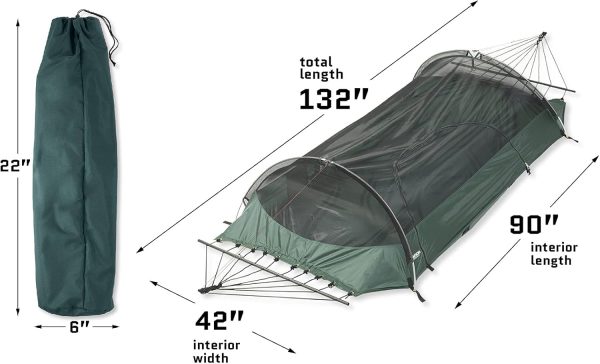 Lawson Hammock Blue Ridge Camping Hammock and Tent, - Image 4