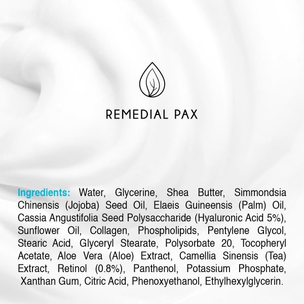 REMEDIAL PAX Face Moisturizer Retinol Cream, Anti Aging Neck Firming Cream, - Image 9