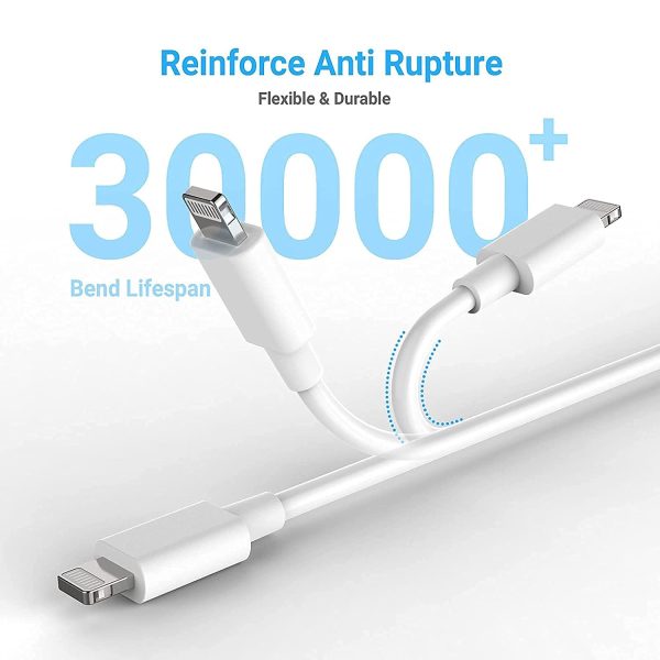 Car Apple Carplay Cable, USB A to Lightning Cable for iPhone 14, 14 pro - Image 5