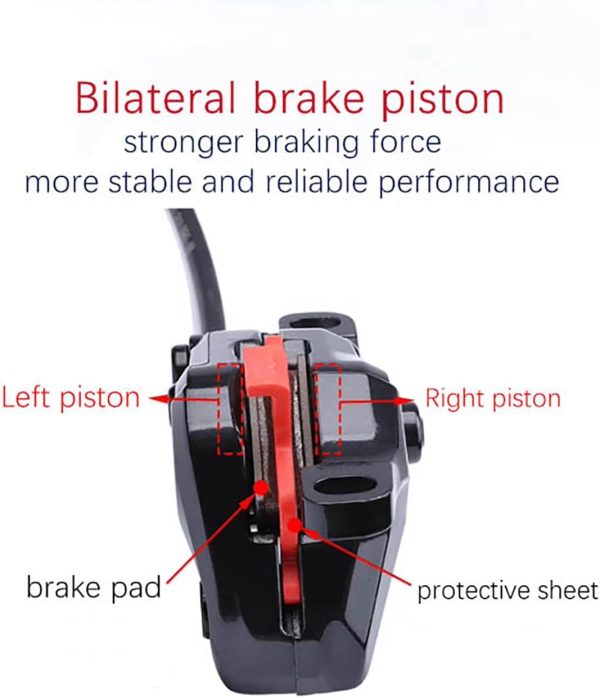 M6100 Hydraulic Brakes Compatible with Shimano Hydraulic Disc Brakes Set - Image 5