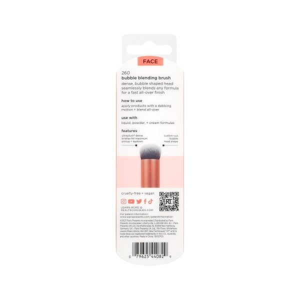 Real Techniques Bubble Blending Makeup Brush, Multipurpose Blending Brush - Image 9