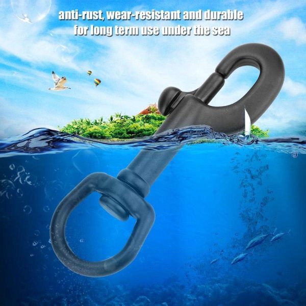 Vbestlife Scuba Diving Clips, Stainless Steel Swivel Eye Snap Hook Dive - Image 4