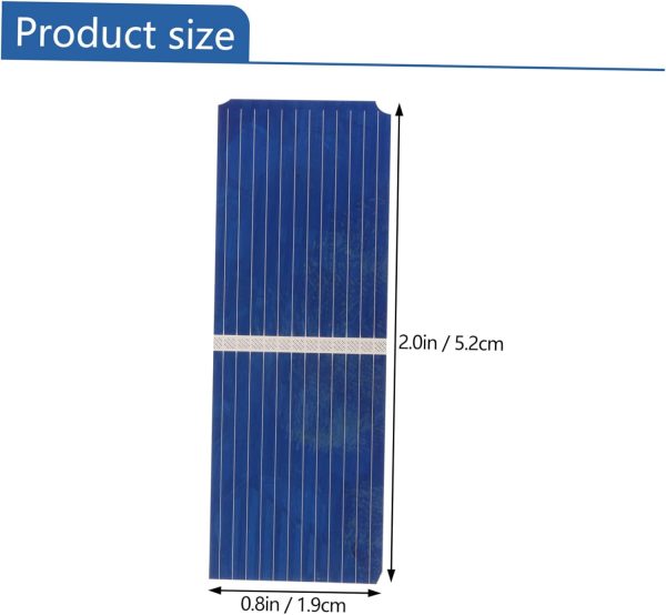 100pcs Solar Cell Solar Panel Kit Solar Panel Battery Charger Solar Power - Image 2