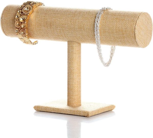 hejhncii Display Stand Jewellery Stand T-shaped Jewelry Display Accessory - Image 4