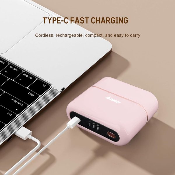 Mini Cordless Hair Straightener Brush, Portable Flat Iron Hair Straightener - Image 9