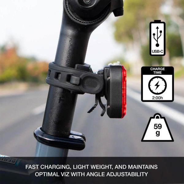 NiteRider Vmax+ 150 Lumens USB Rechargeable Bike Tail Light Powerful - Image 3