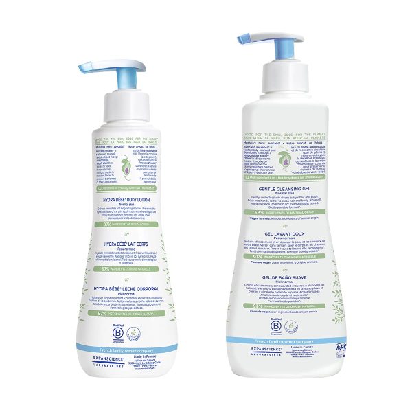 Mustela Baby Bath Time Gift Set - Baby Skin Care Essentials with Natural - Image 2