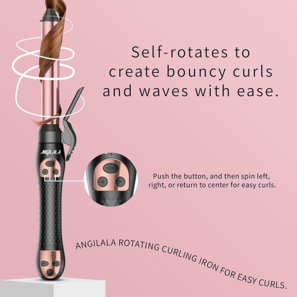 Rotating Curling Iron, Hair Curler Automatic Rotating, Risadora de Pelo - Image 2