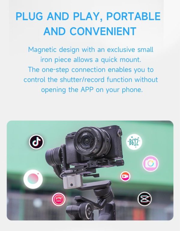 Feiyutech SCORP-C Combo Camera Stabilizer with Magnetic AI Tracker, 3-Axis - Image 6