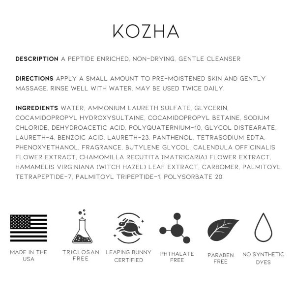 Revitalize Your Skin Anti-Aging Peptide Facial Cleanser - A Must-Have in - Image 4