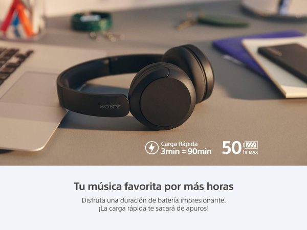 Sony WH-CH520 Best Wireless Bluetooth On-Ear Headphones with Microphone for - Image 3