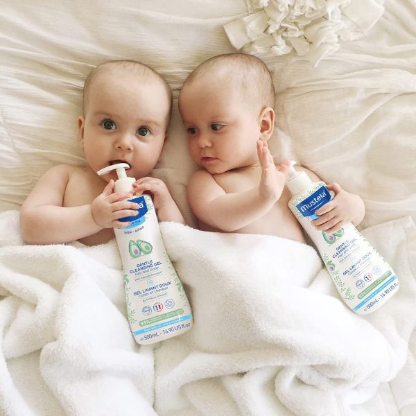 Mustela Baby Bath Time Gift Set - Baby Skin Care Essentials with Natural - Image 7