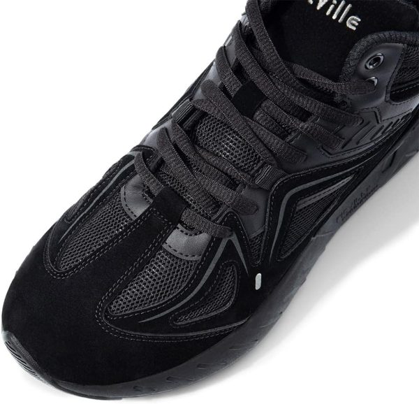 FitVille Wide Basketball Shoes for Men with Flat Feet Extra Wide High-top - Image 4