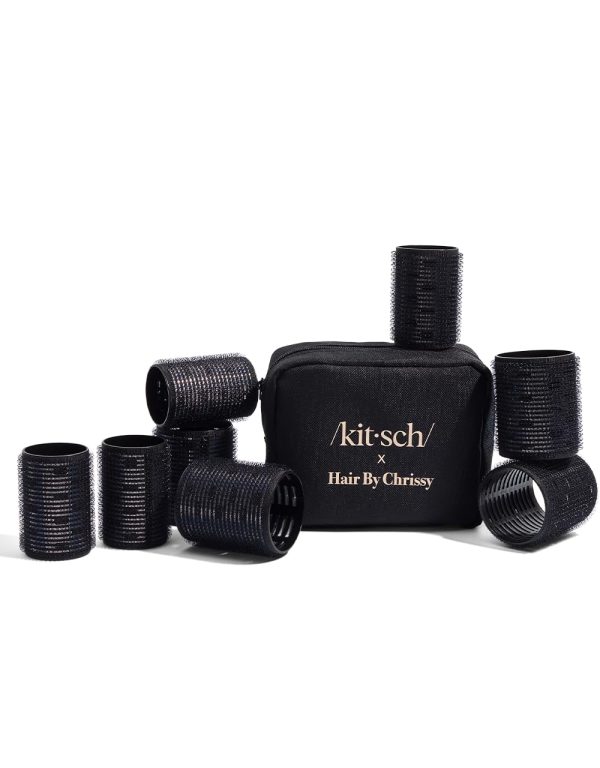 Hair By Chrissy x Kitsch Ceramic Thermal Rollers - Self Grip Hair Rollers - Image 9