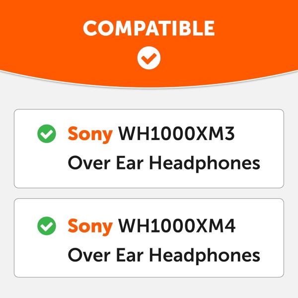 WC BandZ XM3 / XM4 - Silicone Headband Cover for Sony WH1000XM3 & WH1000XM4 - Image 2