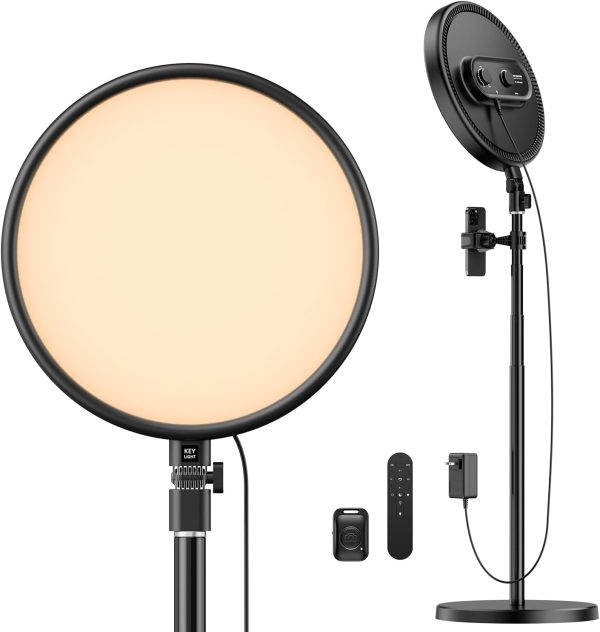 Large Ring Light Kit, Weilisi 6500K Professional Full-Screen Big Ring Light - Image 8