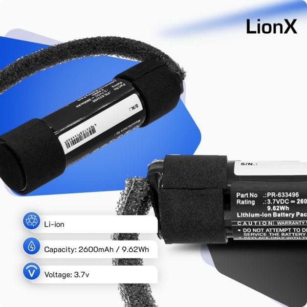 LIONX Battery Replacement for Audio Speaker Fit Model Harman/Kardon Onyx - Image 4