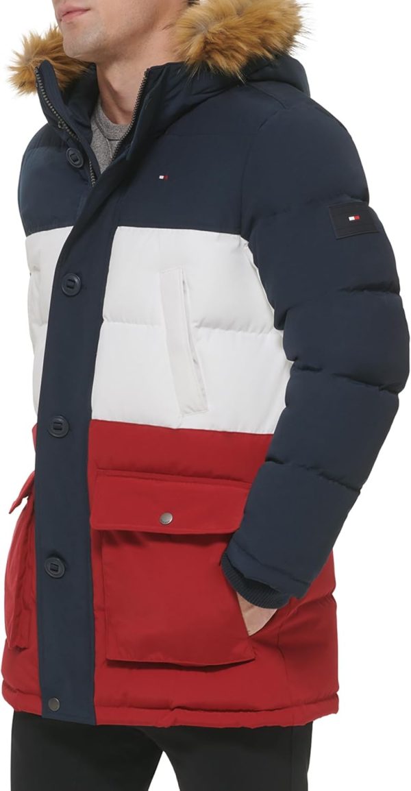 Tommy Hilfiger Men's Arctic Cloth Heavyweight Performance Parka Down - Image 2